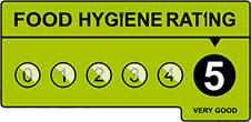 Hygiene Rating 5 At The Hook of Halstead